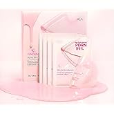 Salmon DNA PDRN Anti-Aging Jelly Gel Mask | Overnight Firming & Hydrating Face Mask for Elasticity & Glow | Korean Skincare with Niacinamide, Peptides & Hydrolyzed Collagen | 4 Pack