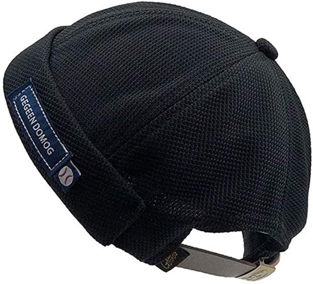 leather docker hat