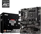 MSI A520M PRO Motherboard mATX AMD Ryzen AM4 DDR4 M.2 USB 3.2 Gen 1 HDMI DP view 5