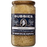 Bubbies Sauerkraut, 25 Fl Oz (Pack of 2)
