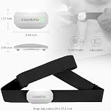 CooSpo Heart Rate Monitor Chest Strap Bluetooth ANT+ for Running Cycling Gym view 6