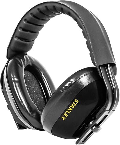 STANLEY Fixed Headband Ear Defender 26893-45122 Black