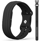 Hexasider Silicone Straps Compatible with Google Fitbit Air Band | Adjustable Sport Wristband for Fitbit Air Bands Accessories for Women Men, Sweatproof &amp; Water Resistant, Soft &amp; Breathable