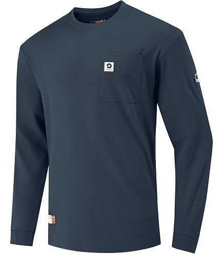 Amazon.com: VANDISI FR Shirts for Men 5.5oz Lightweight Fire