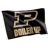 Desert Cactus Purdue University PU Flag - 3 x 5 Feet Boilermakers Banner, Indoor/Outdoor Durable Fabric, 100% Polyester Design (Style C)