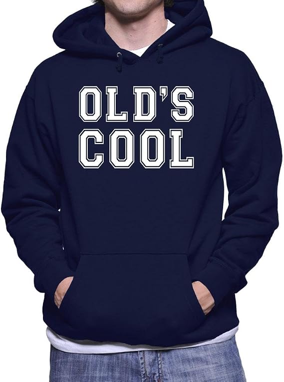 TeeDemon Old's Cool Old School Vintage Mens Hoodies Casual