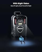 BOBLOV KJ25 1080P 64GB Night Vision Body Camera with 3000mAh Battery view 4