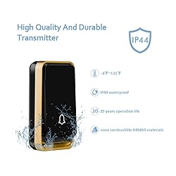 【No Battery Required】Wireless Doorbell
