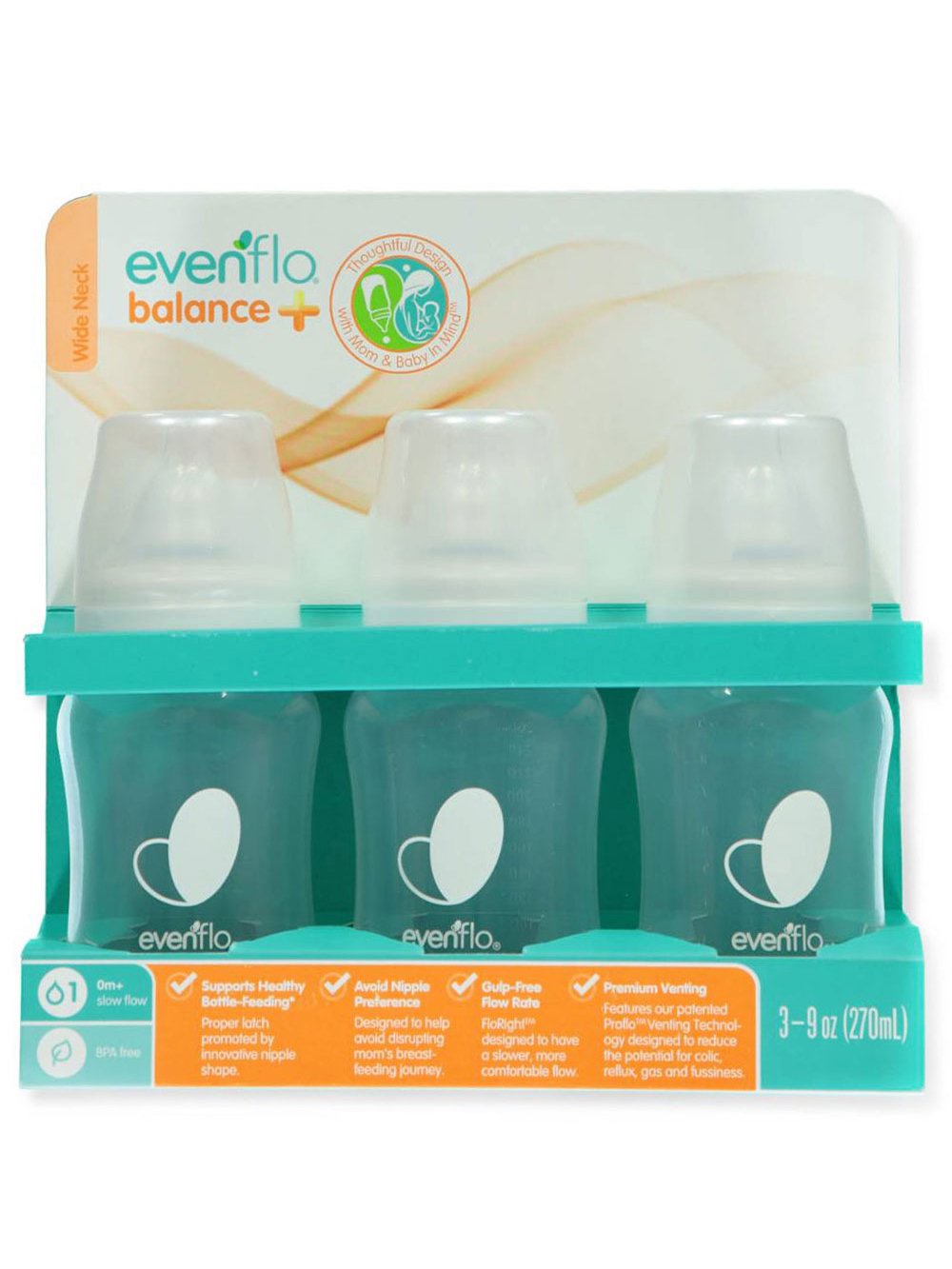evenflo balance bottles
