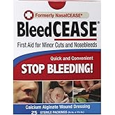 BLEEDCEASE Stop Bleeding STERILE 25 Count 2 Pack
