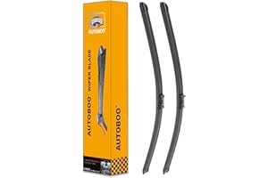 AUTOBOO 26"+19" Windshield Wipers Replacement for Tesla Model 3 2017 2018 2019 2020 2021 2022 2023 2024 2025 Model Y 2020 2021 2022 2023-2025 -Original Factory Quality (Pack of 2)