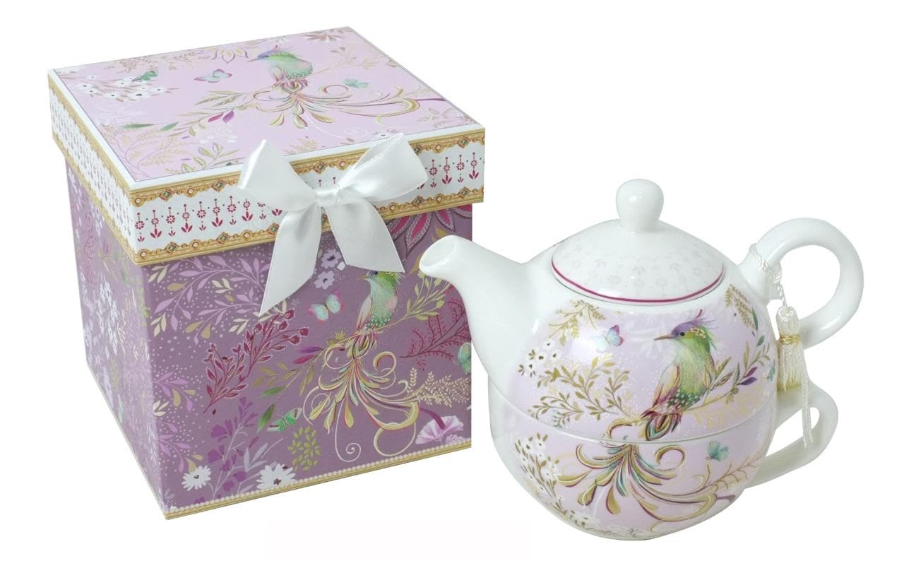 Lightahead Bone China Tea for One Set in Bird
