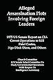 Alleged Assassination Plots Involving Foreign Leaders: 1975 US Senate Report on CIA Covert Operations to Kill Fidel Castro, Ngo Dinh Diem, and Others