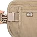 DAITET Money Belt - Passport Holder Secure Hidden Travel Wallet with RFID Blocking, Undercover Fanny Pack (Beige)