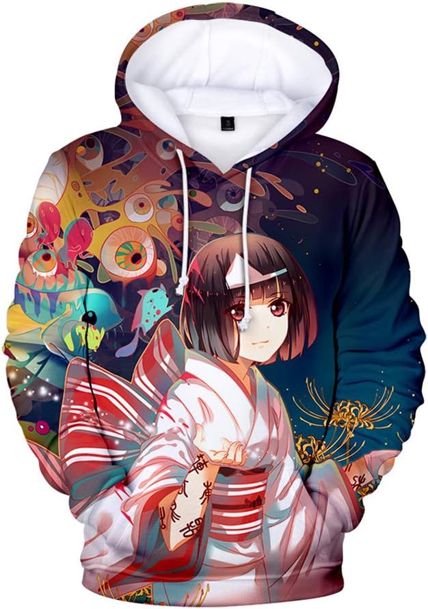 TINGYUANO Noragami Anime Pattern 3D Printed Pullover Hoodie Unisex Plus Size Outwear Sweatshirt