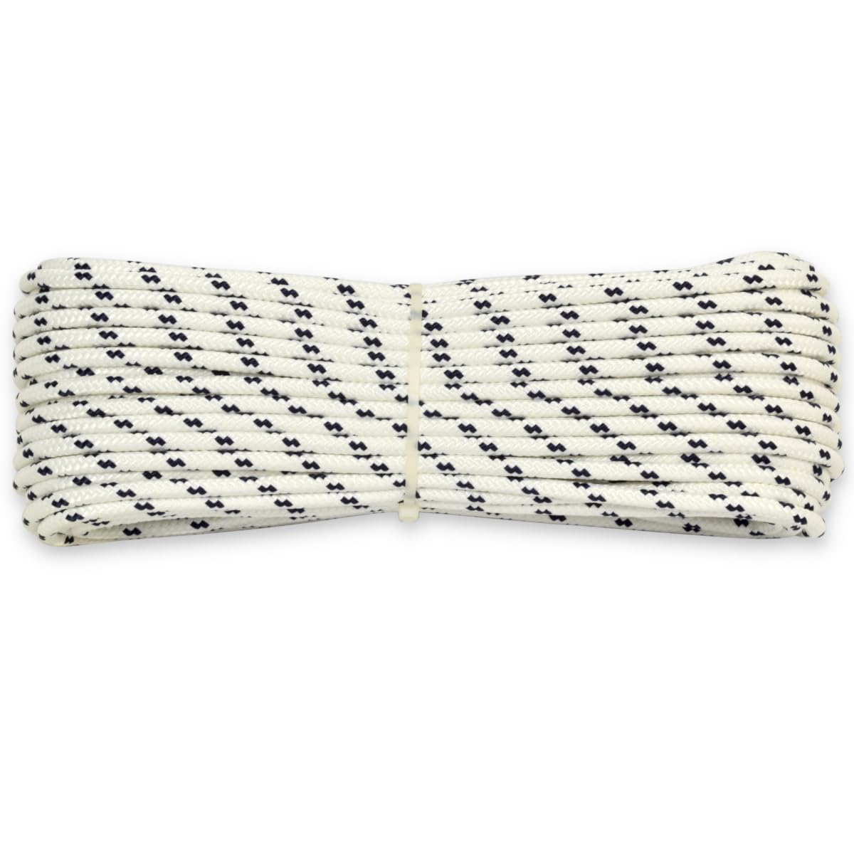 Corderie Italiane 6000426 – 00 Braid Nautica, 04 mm-030 MT, White with Blue Plastic Label, Color: White with Blue Marker