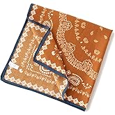 K-Elewon Women Medium Square Scarf Head Scarf Neck Scarf Hair Scarf Head Sleeping Wraps Bandana Scarfs for Women