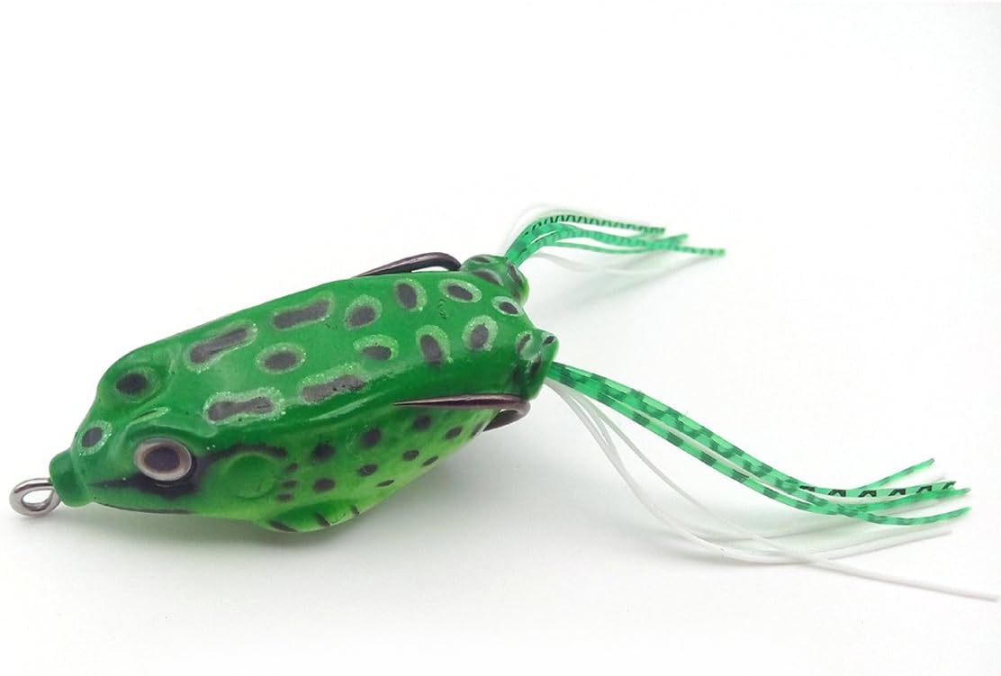 Amazon ソフトルアー 偽餌 蛙 釣り餌 ルアーセット カエル フロッグ フック付き 雷魚 バス釣り 路亜餌 軽量 5 5cm 5pcs 初心者に Coties ルアー