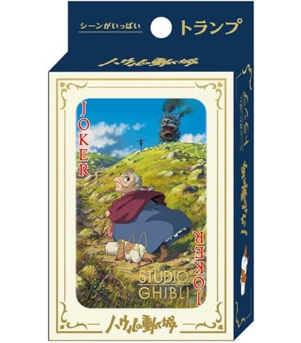 Amazon.com: ensky Princess Mononoke Playing Cards Full of Scenes