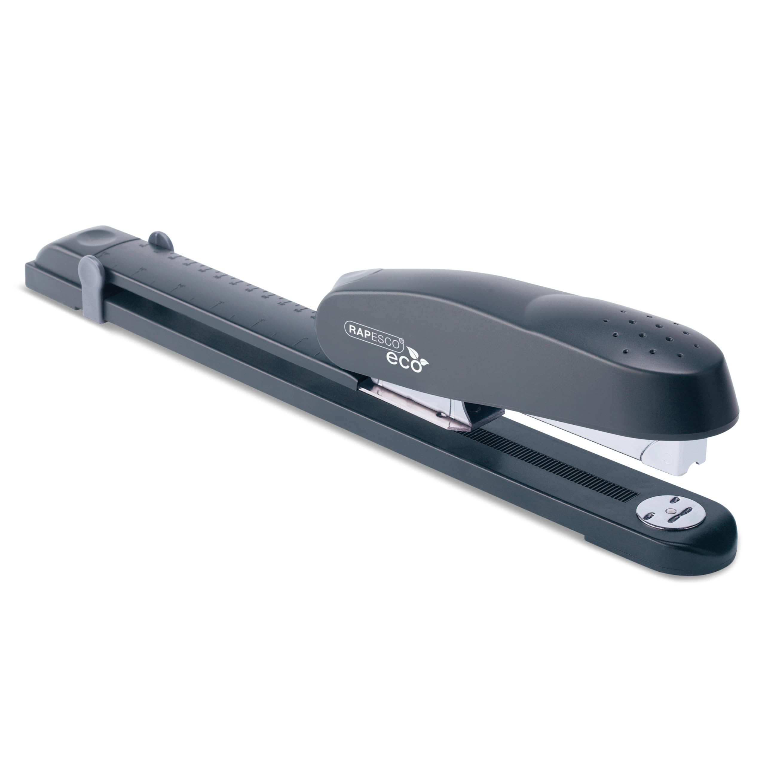 Rapesco R79026A3 ECO 790 Heavy Duty Long Arm Stapler, 50 Sheet Capacity, Charcoal
