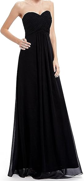 elegant black evening dresses uk