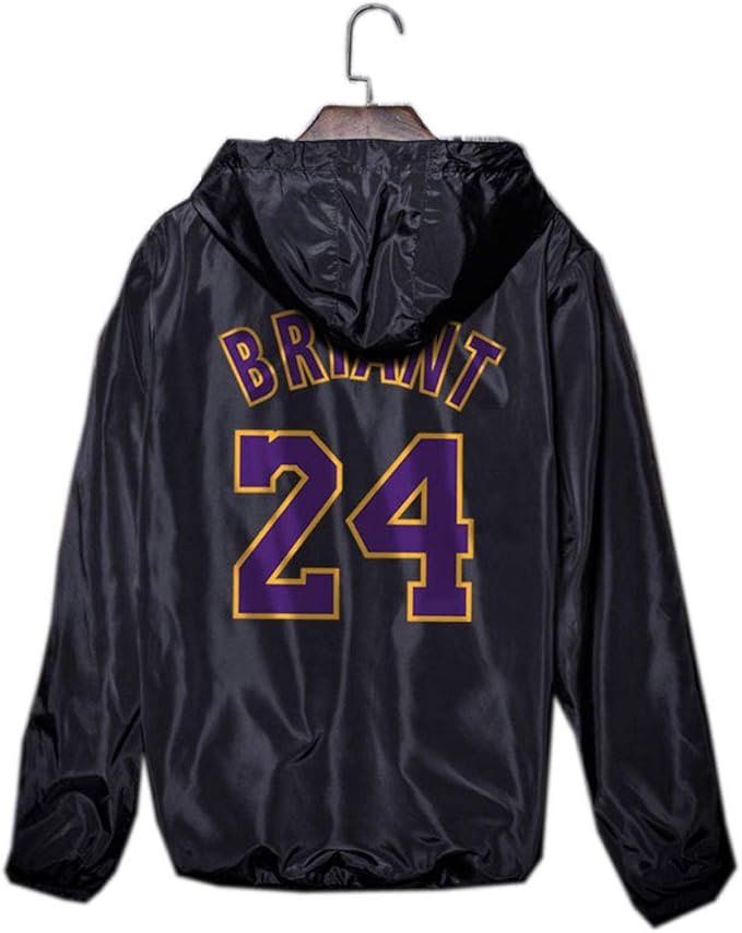 Lakers Kobe Bryant Nr 24 Basketball Trenchcoat Jacke Herren Sommer Dunn Amazon De Bekleidung