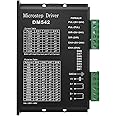 Twotrees CNC Digital Microstep Driver DM542 Stepper Motor Controller 2-Phase Digital Stepper Motor Driver 20-50V DC Max 4.2A for Nema 17, Nema 23 and Nema 34 Series Stepper Motor, Replace M542 M542H