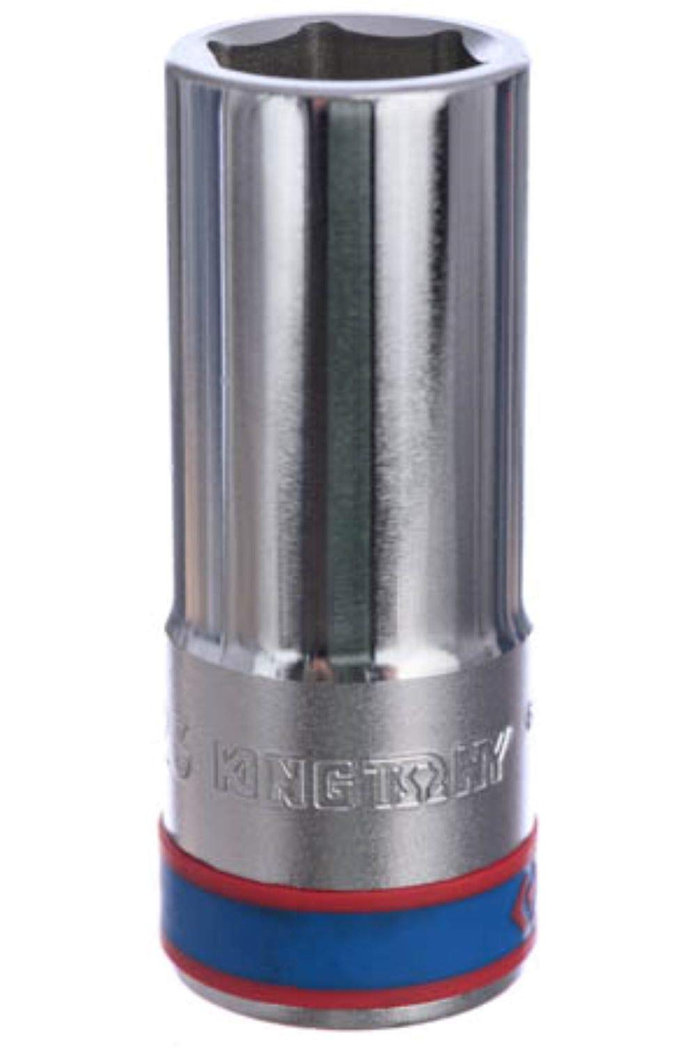 KING TONY 623523M Socket Long 3/4" 23mm for DIYers & Professionals, Built for Repair and Installation tasks, 23mm