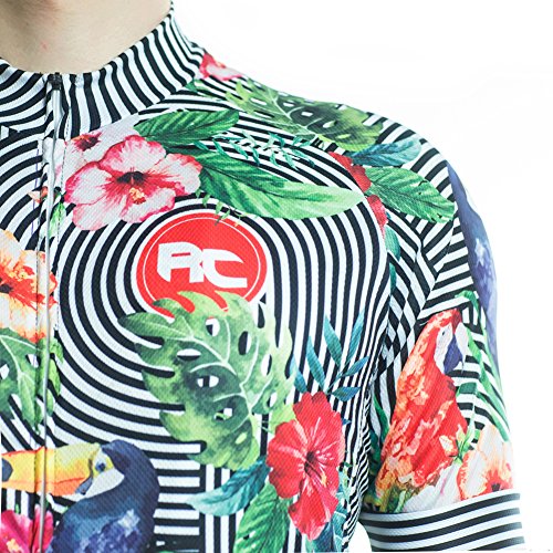 Racmmer Mens Breathable Short Sleeve Cycling Jersey Ultra-Light Cycling Clothing