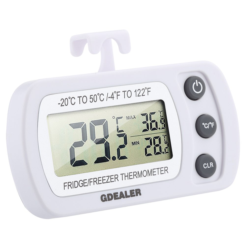 Refrigerator Thermometer Precision Digital Waterproof Freezer Room Fridge with 190835273974 eBay
