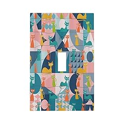 Sghxwp Mid Century Modern Atomic Cute Cats 1 Gang