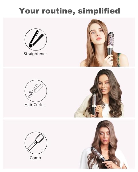 IONIC THERMAL BRUSH,1.5 INCH,VOLUME BLOWOUT STYLING,DUAL VOLTAGE,30S FAST HEATED CURLING IRON BRUSH