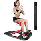 Yes4All Hip Thrust Machine Including Resistance Bands, Glute Machine Sissy Squat Machine, Hip Thrust Bench for Glute Training