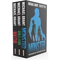 The Monster Series 3 Books Collection Set By Michael Grant ( Hero