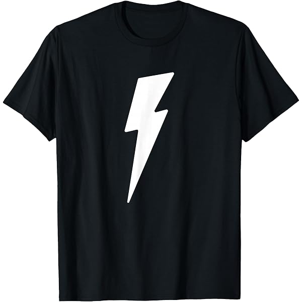 ミュージシャン NOISEMAKER THOUNDER-BOLT T SHIRT L Amazon.com: Lightning Shirt with a Lightning Bolt Shirt Graphic