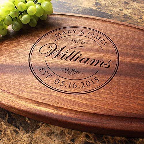 Personalized Engraved Retirement Cutting Board Beach