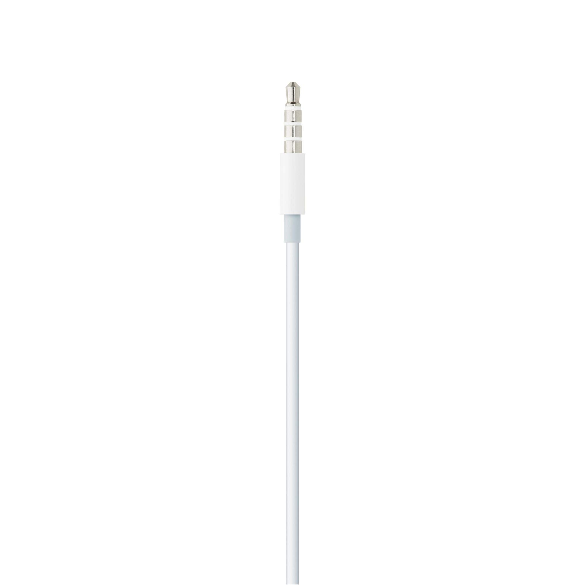 Apple EarPods Headphones with 3.5mm Plug, Wired Ear Buds with Built-in Remote to Control Music, Phone Calls, and Volume