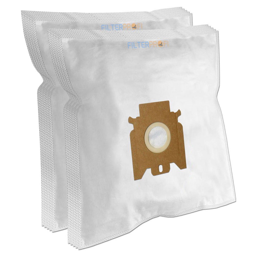 40 Sacchetti Per Aspirapolvere MisterVaC + 8 Filtri – Compatibili Con Hoover TS 2308 Sensory, Tessuto Non Tessuto 5 Strati