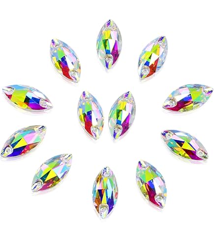 Allstarco 13mm Triangle Flat Back Acrylic Rhinestones - 150 Pcs Assorted Colors For Crafts & Jewelry - View #11