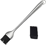 JXS Silicone Sauce Basting Brush, 12 Inch Sturdy