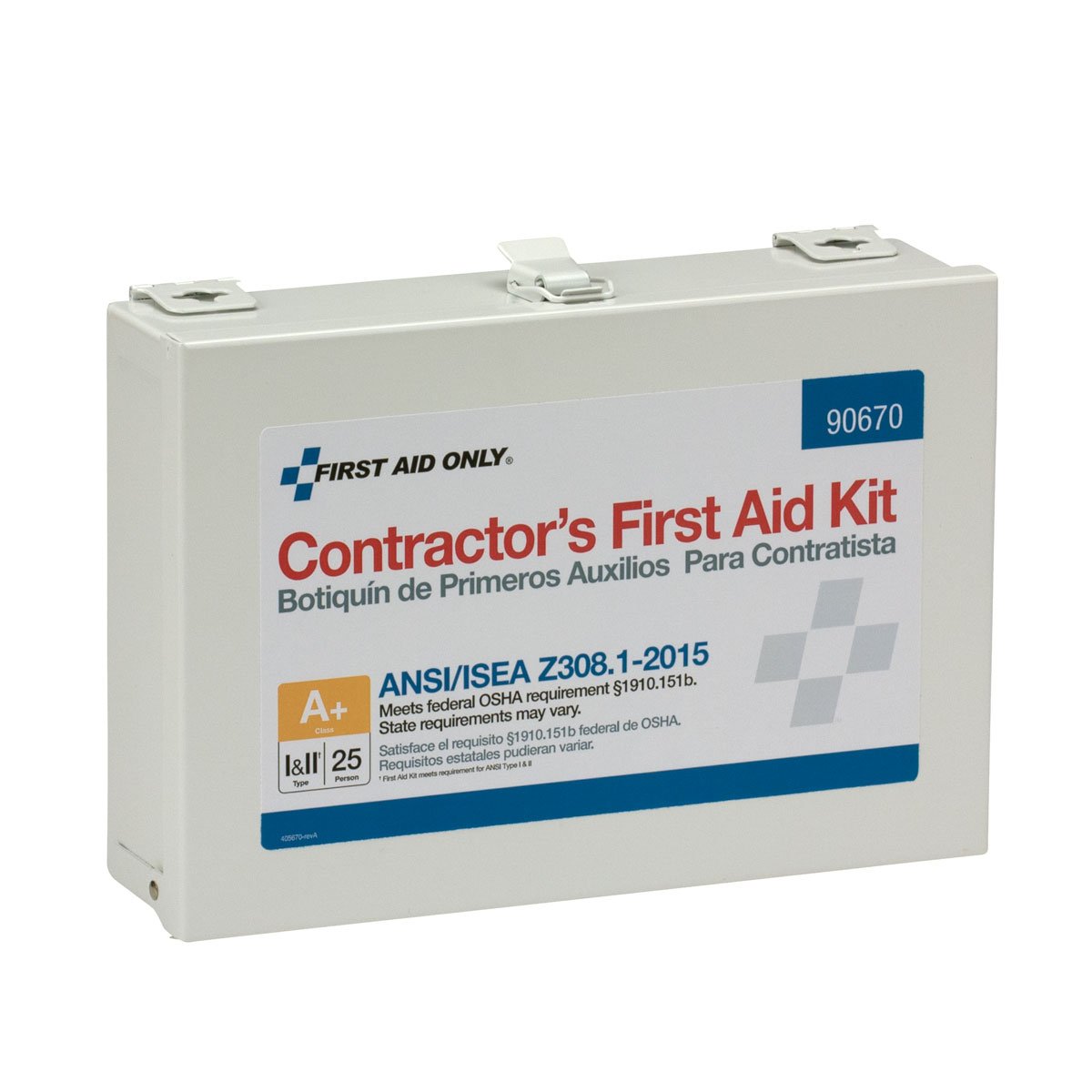 First Aid Only 90566 50 Person Bulk ANSI B, First Aid Kit, Plastic, Weatherproof: Industrial & Scientific