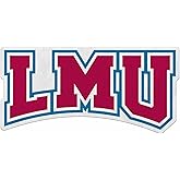 Rico Industries NCAA Loyola Marymount Lions Shape Cut Pennant - Home and Living Room Décor - Soft Felt EZ to Hang