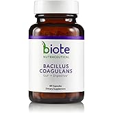 Biote Nutraceuticals - Bacillus COAGULANS - Gut + Digestive (60 Capsules)