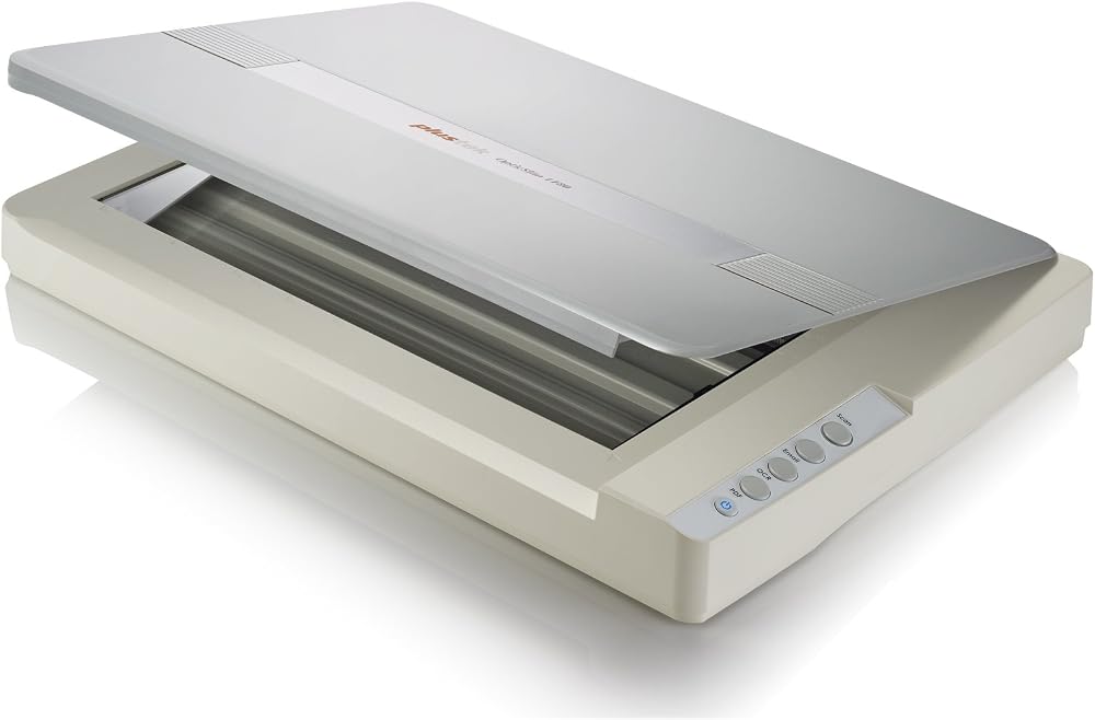 Plustek Opticslim 1180 A3 Flatbed Scanner Searchable PDF Function Buttons