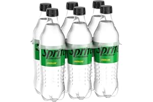 Sprite Zero Sugar Lemon Lime Diet Soda Pop Soft Drinks, 16.9 fl oz, 6 Pack