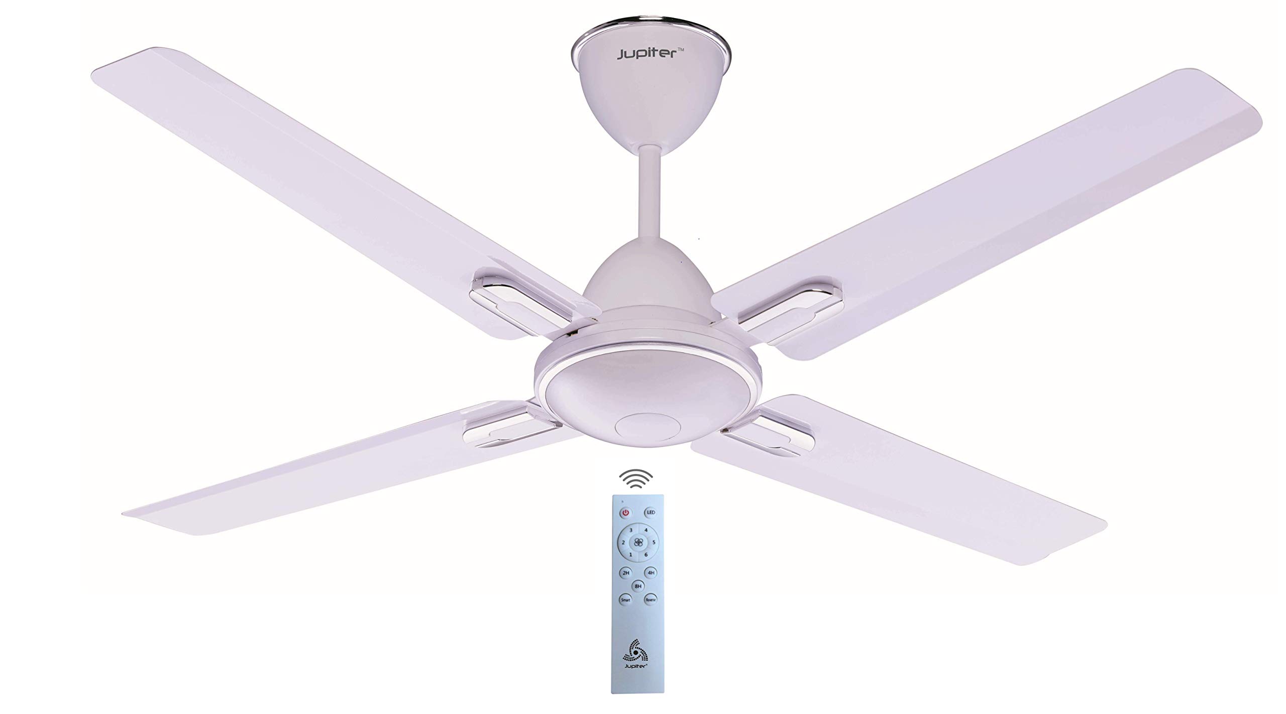 Buy Jupiter HYBRID (DUAL INPUT) (12V DC & 230V AC) Snow White 4 Blades