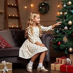 Felix & Flora Toddler Little Girl Gold Mary Jane