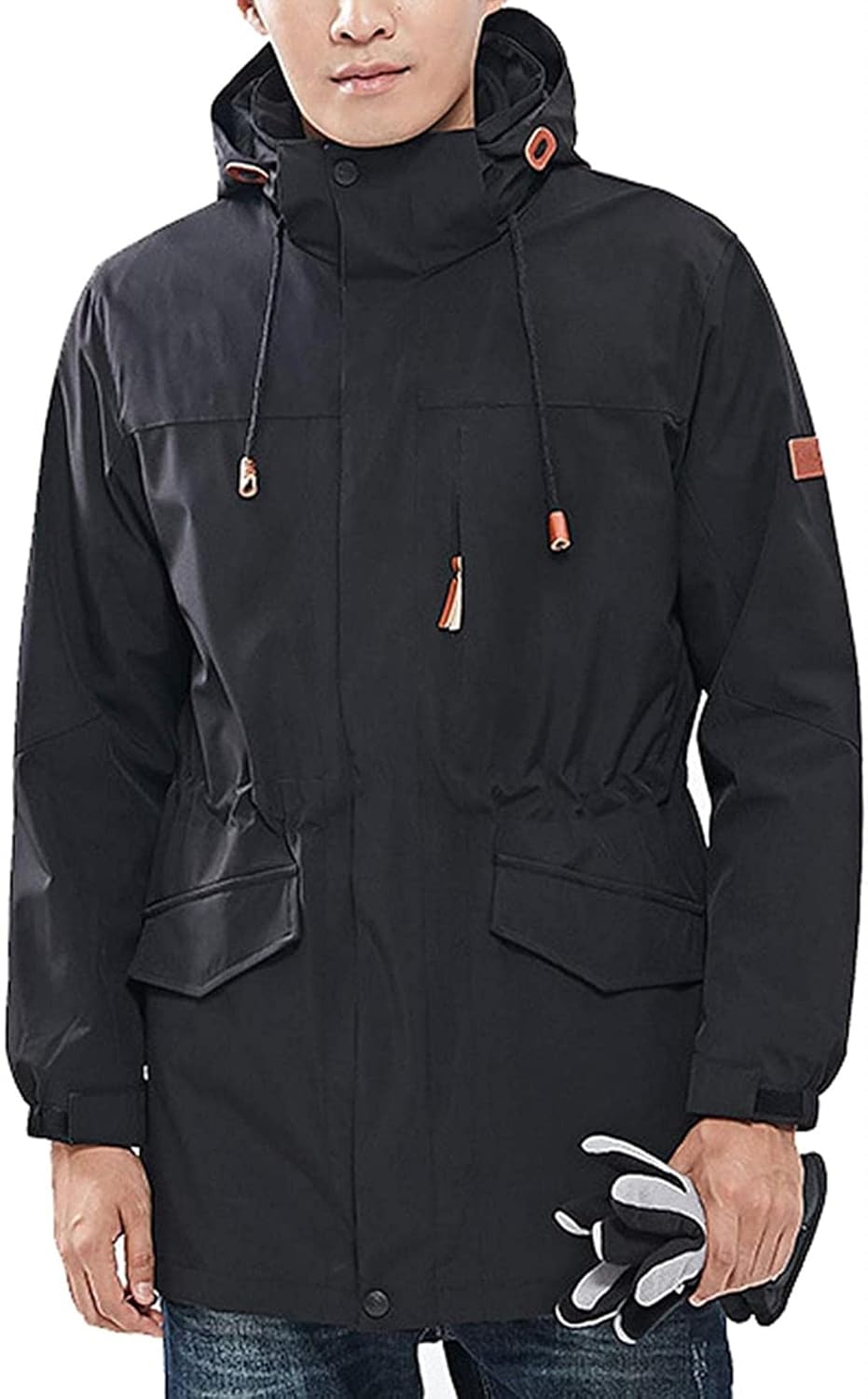 Men's Convertible 3in1 Hooded Outdoor Ski Jacket Inner Fleece Jacket Amazon.co.uk Clothing