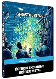 Sos Fantômes - Blu-Ray + Copie Digitale - Édition Boîtier Steelbook Exclusive Avec Illustration Pop Art