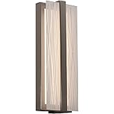 AFX Lighting GLYS140512L30D1SN Gallery Sconce, Satin Nickel